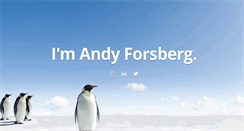 Desktop Screenshot of andyforsberg.com
